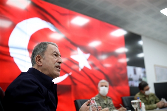 Bakan Akar: Menfaatlerimizi korumakta kararlıyız